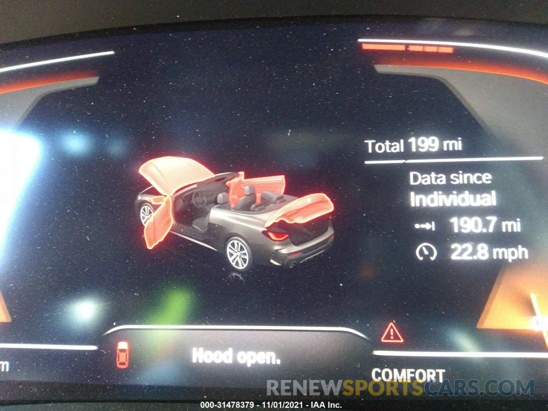 7 fotografías del automóvil dañado WBA43AT00NCH71316 BMW 4 SERIES 2022