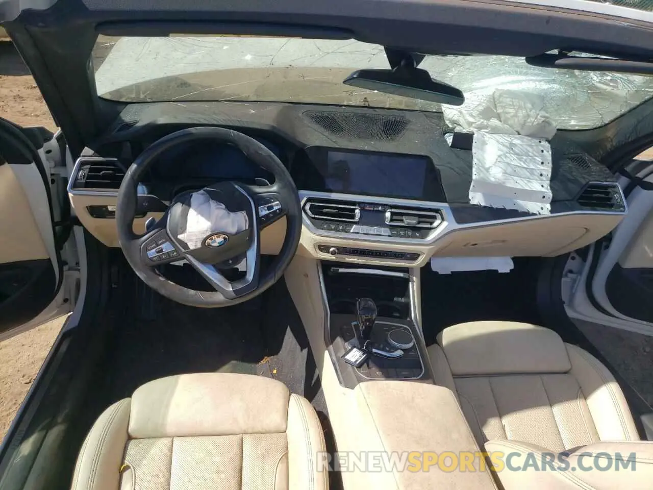 8 fotografías del automóvil dañado WBA43AT04NCJ02267 BMW 4 SERIES 2022