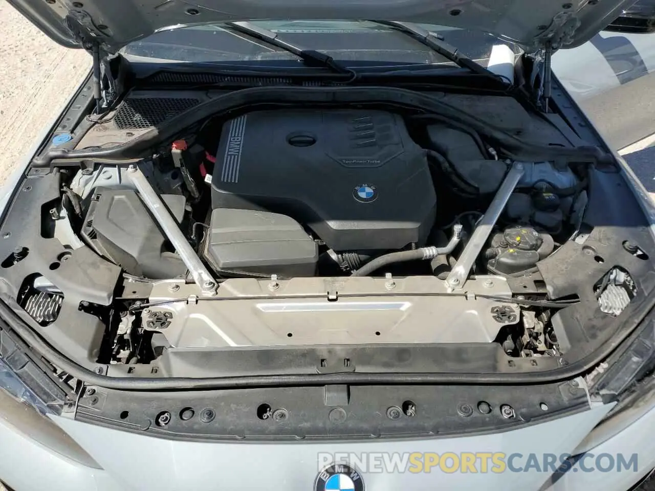 11 fotografías del automóvil dañado WBA53AP01NCH84963 BMW 4 SERIES 2022