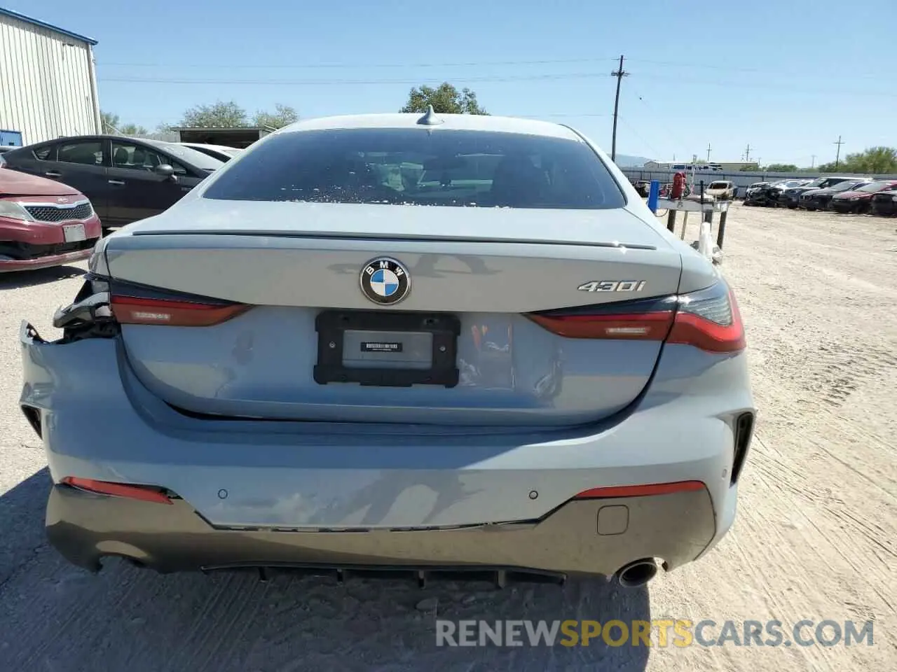 6 fotografías del automóvil dañado WBA53AP01NCH84963 BMW 4 SERIES 2022