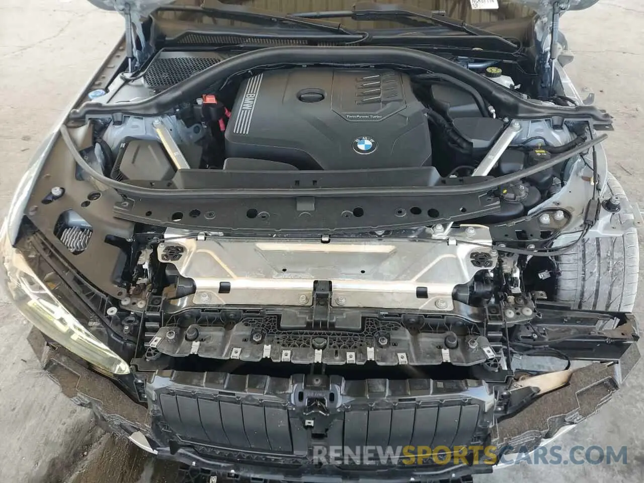 12 fotografías del automóvil dañado WBA53AP02NCK07114 BMW 4 SERIES 2022
