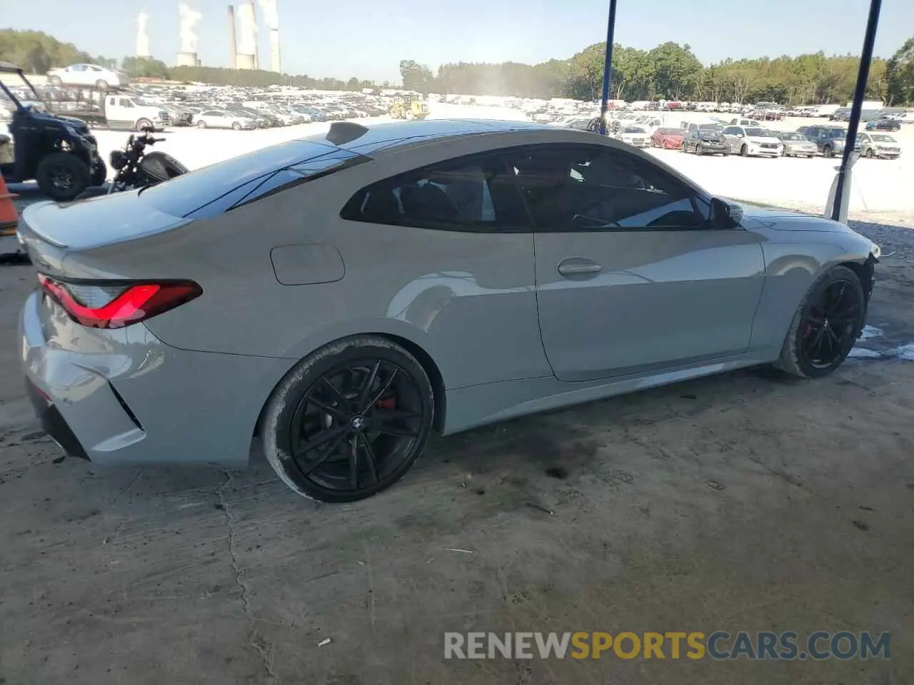 3 fotografías del automóvil dañado WBA53AP02NCK07114 BMW 4 SERIES 2022