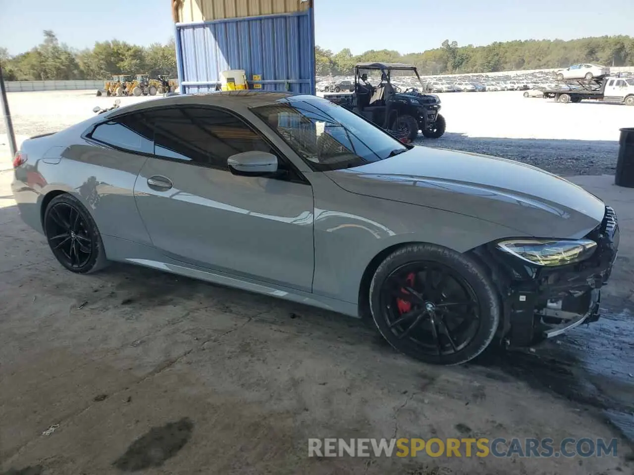 4 fotografías del automóvil dañado WBA53AP02NCK07114 BMW 4 SERIES 2022