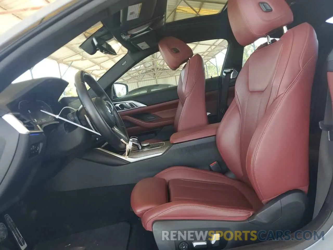 7 fotografías del automóvil dañado WBA53AP02NCK07114 BMW 4 SERIES 2022