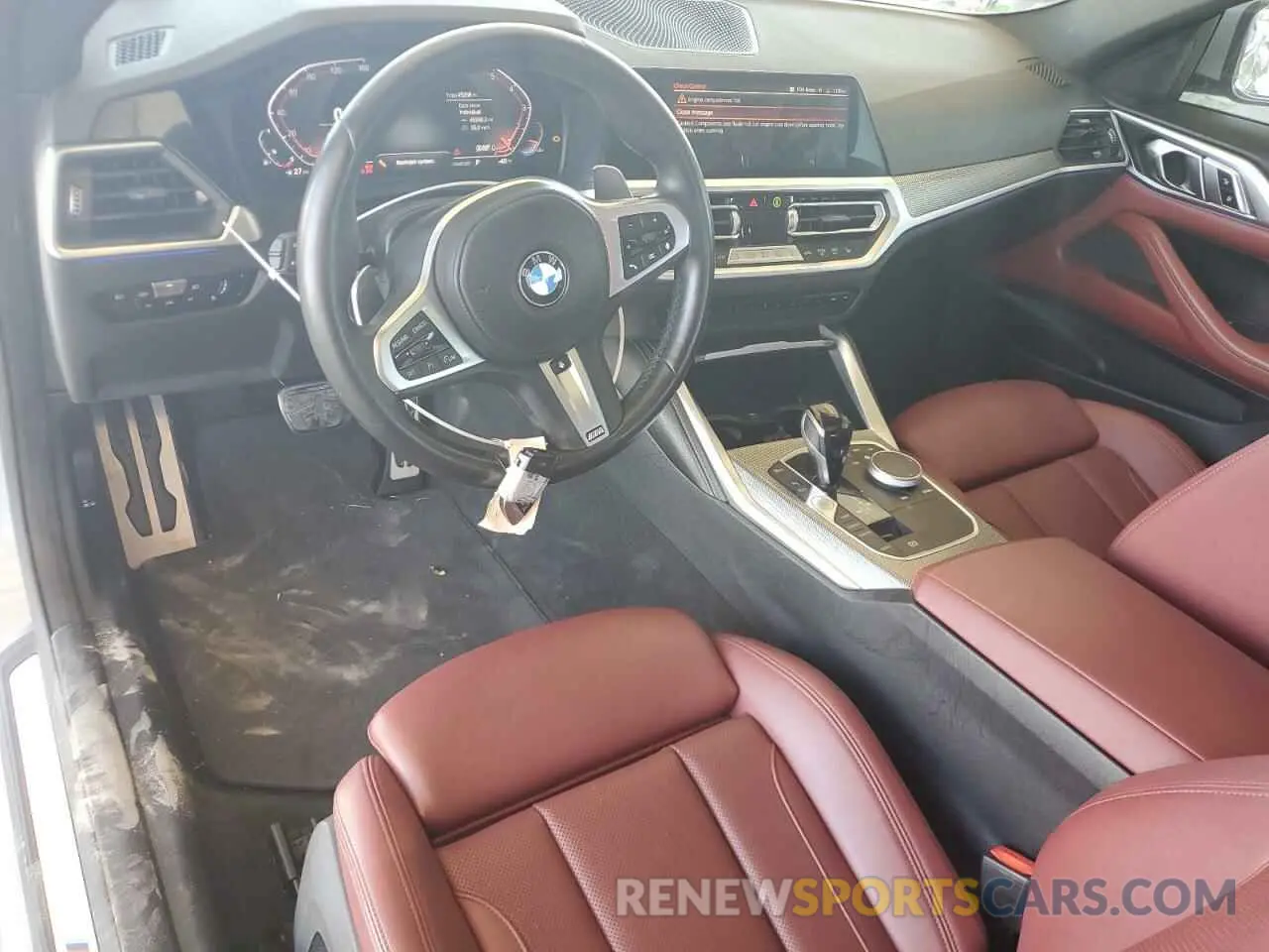 8 fotografías del automóvil dañado WBA53AP02NCK07114 BMW 4 SERIES 2022