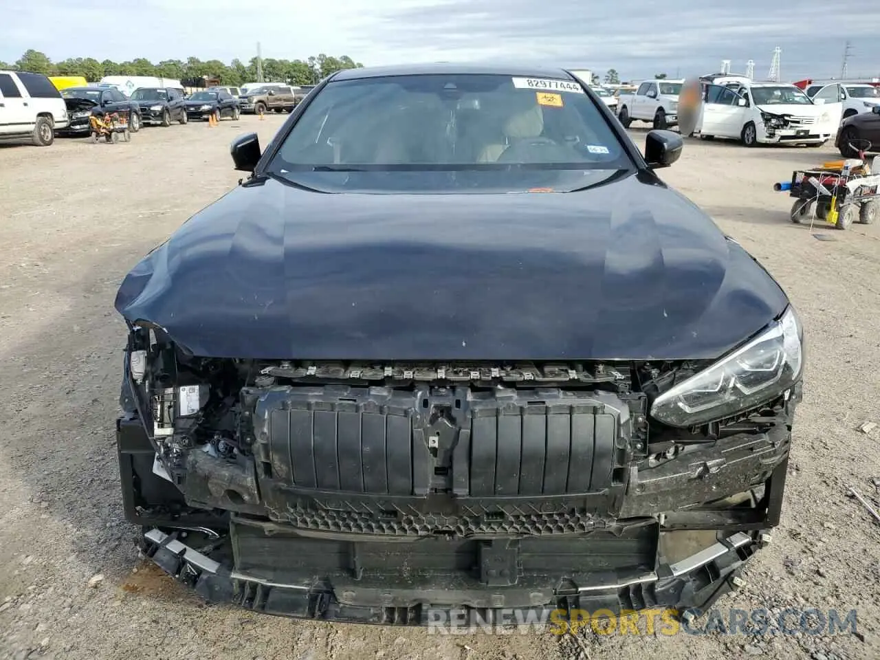 5 fotografías del automóvil dañado WBA53AP05NCJ14989 BMW 4 SERIES 2022