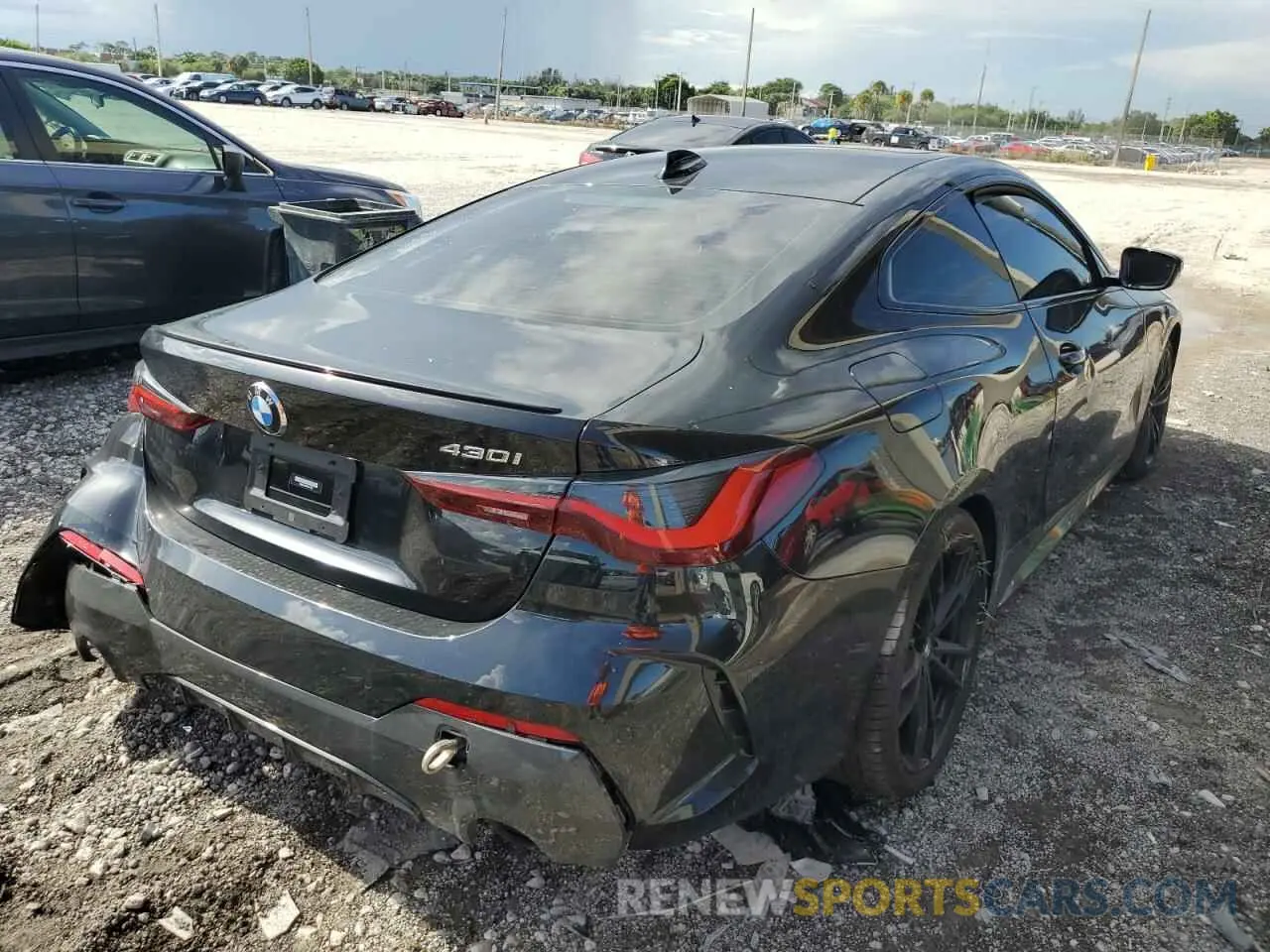 4 fotografías del automóvil dañado WBA53AP06NCJ71783 BMW 4 SERIES 2022