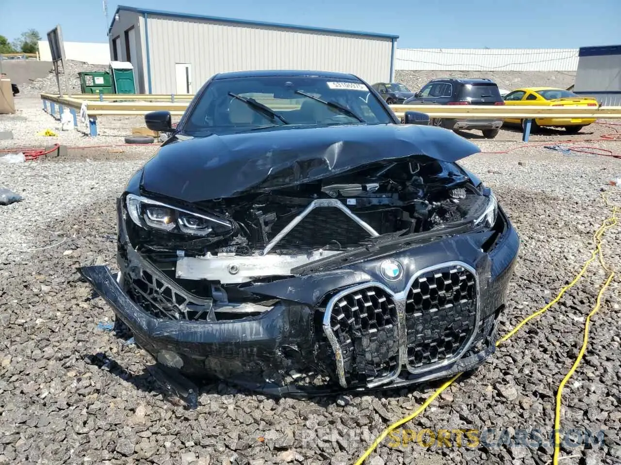 5 fotografías del automóvil dañado WBA53AP07NCJ14475 BMW 4 SERIES 2022
