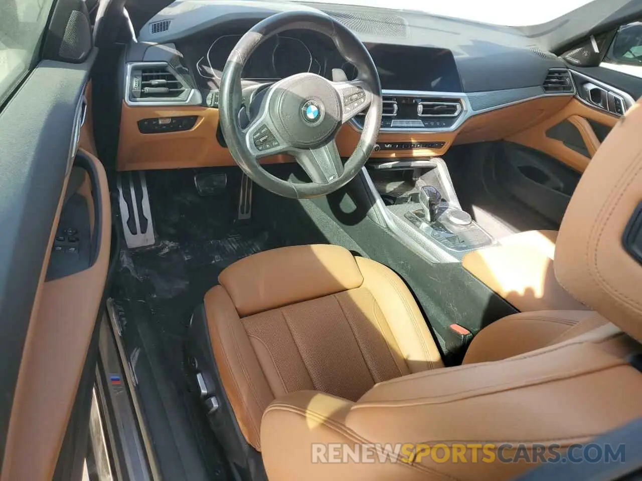 8 fotografías del automóvil dañado WBA53AP07NCJ97003 BMW 4 SERIES 2022