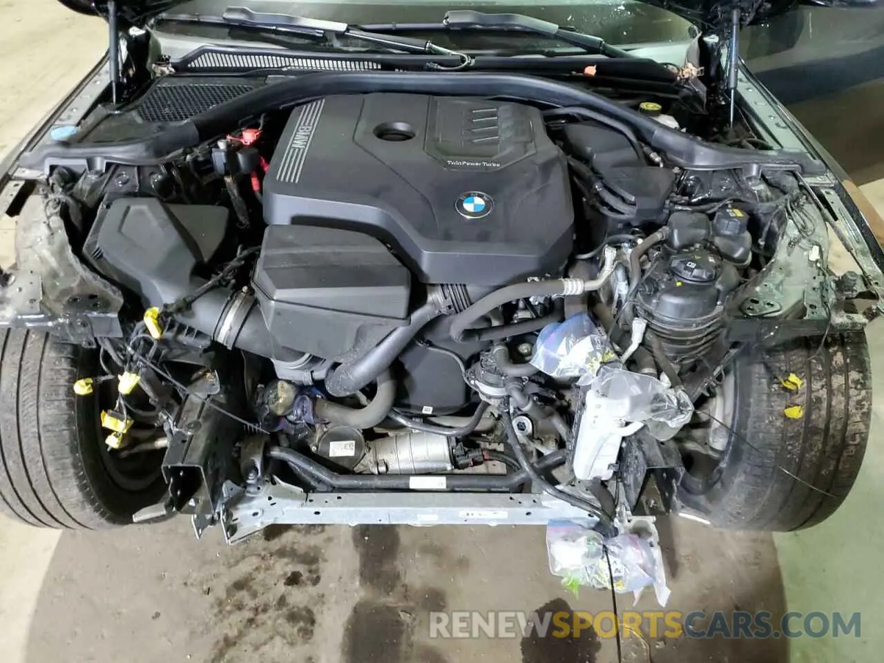 11 fotografías del automóvil dañado WBA63AV03NFM21471 BMW 4 SERIES 2022