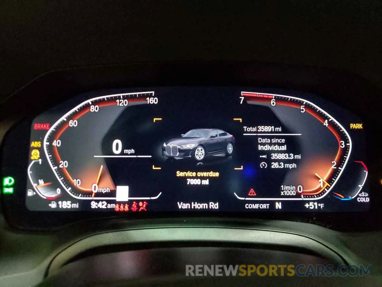 9 fotografías del automóvil dañado WBA63AV03NFM21471 BMW 4 SERIES 2022