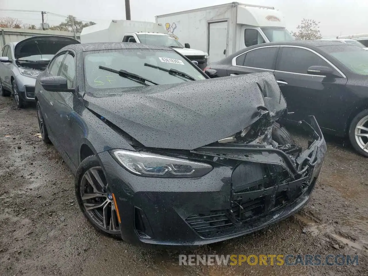 1 fotografías del automóvil dañado WBA63AV06NFM10786 BMW 4 SERIES 2022