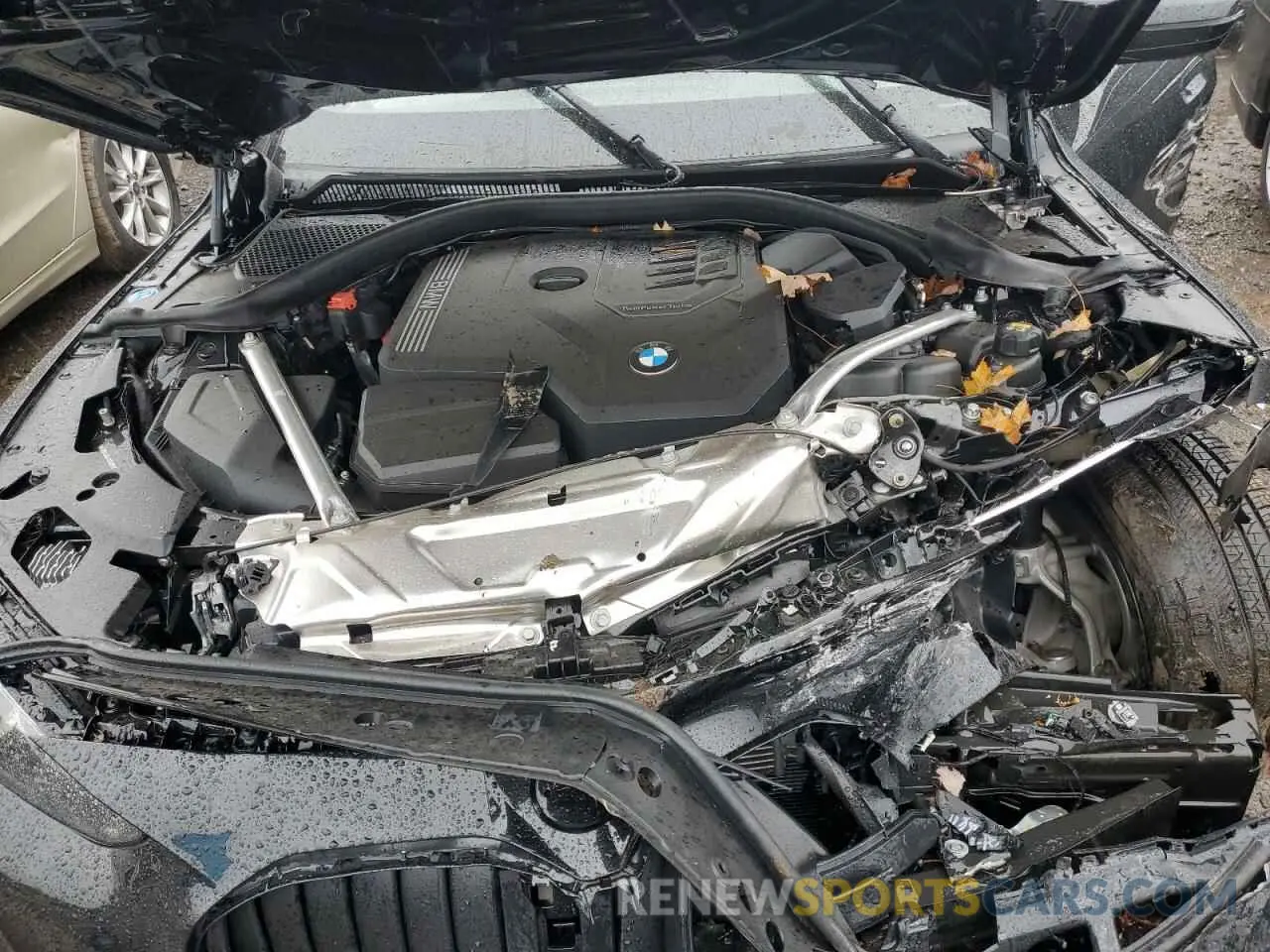 7 fotografías del automóvil dañado WBA63AV06NFM10786 BMW 4 SERIES 2022