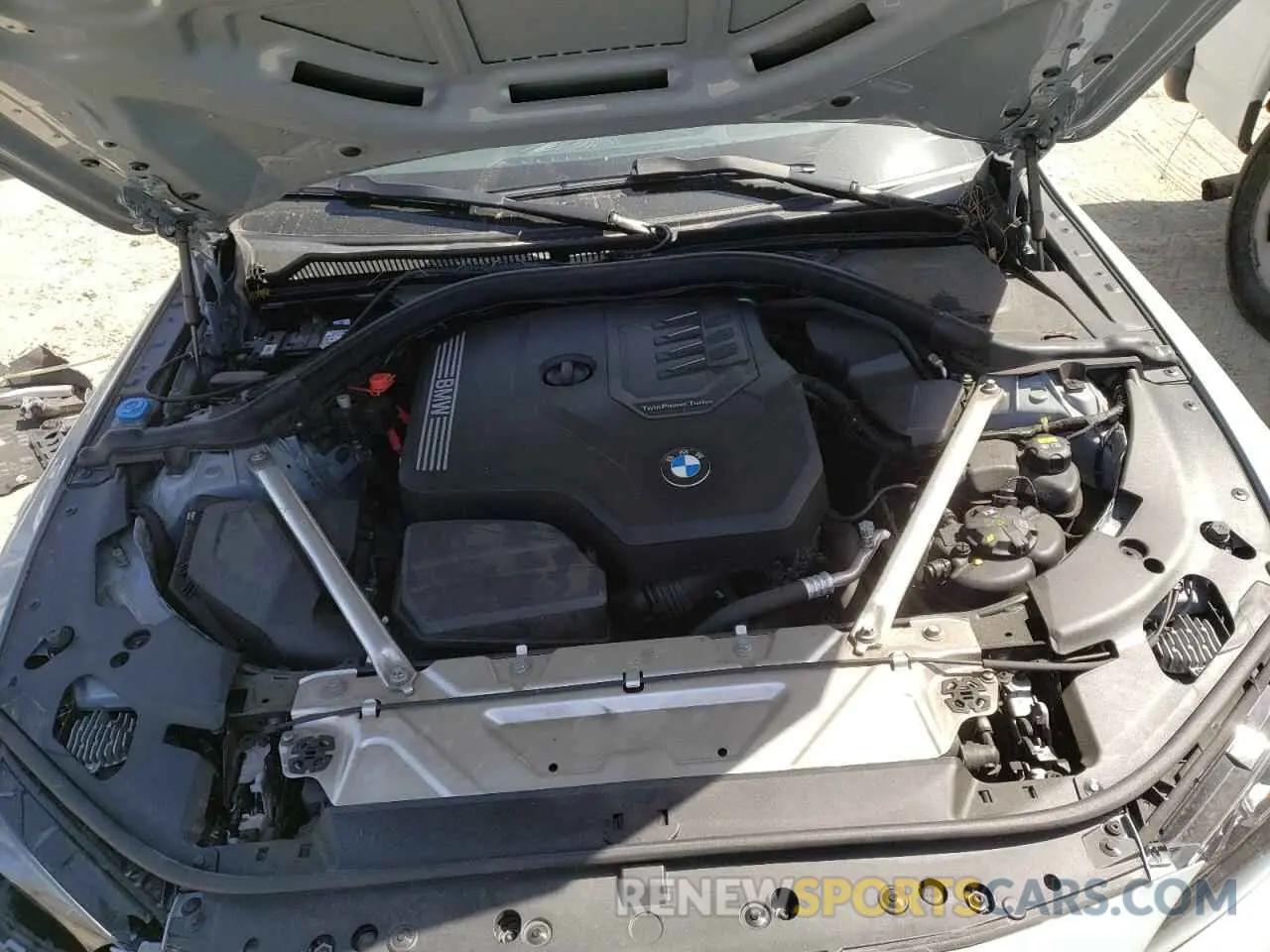 12 fotografías del automóvil dañado WBA63AV07NFM04916 BMW 4 SERIES 2022