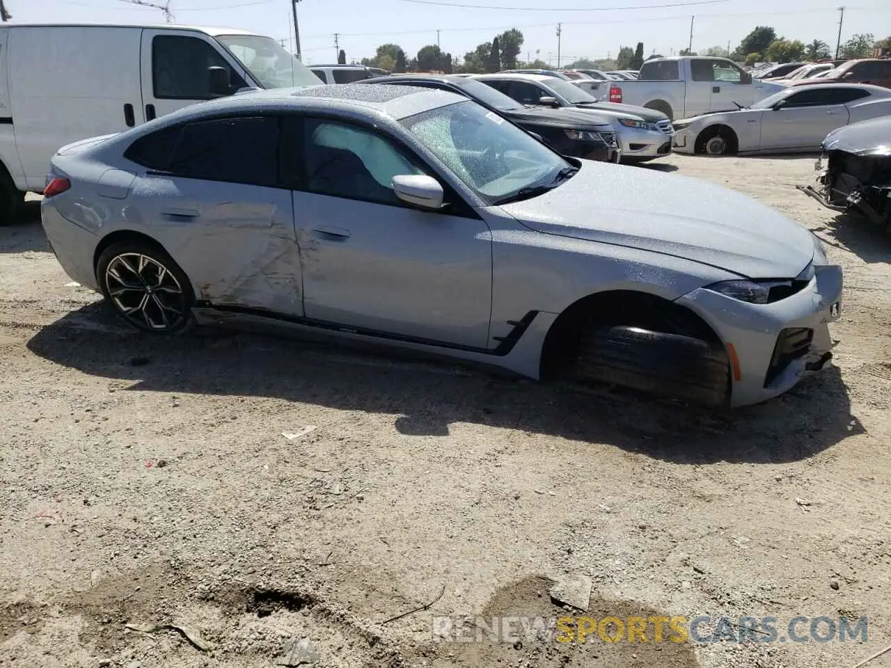 4 fotografías del automóvil dañado WBA63AV07NFM04916 BMW 4 SERIES 2022