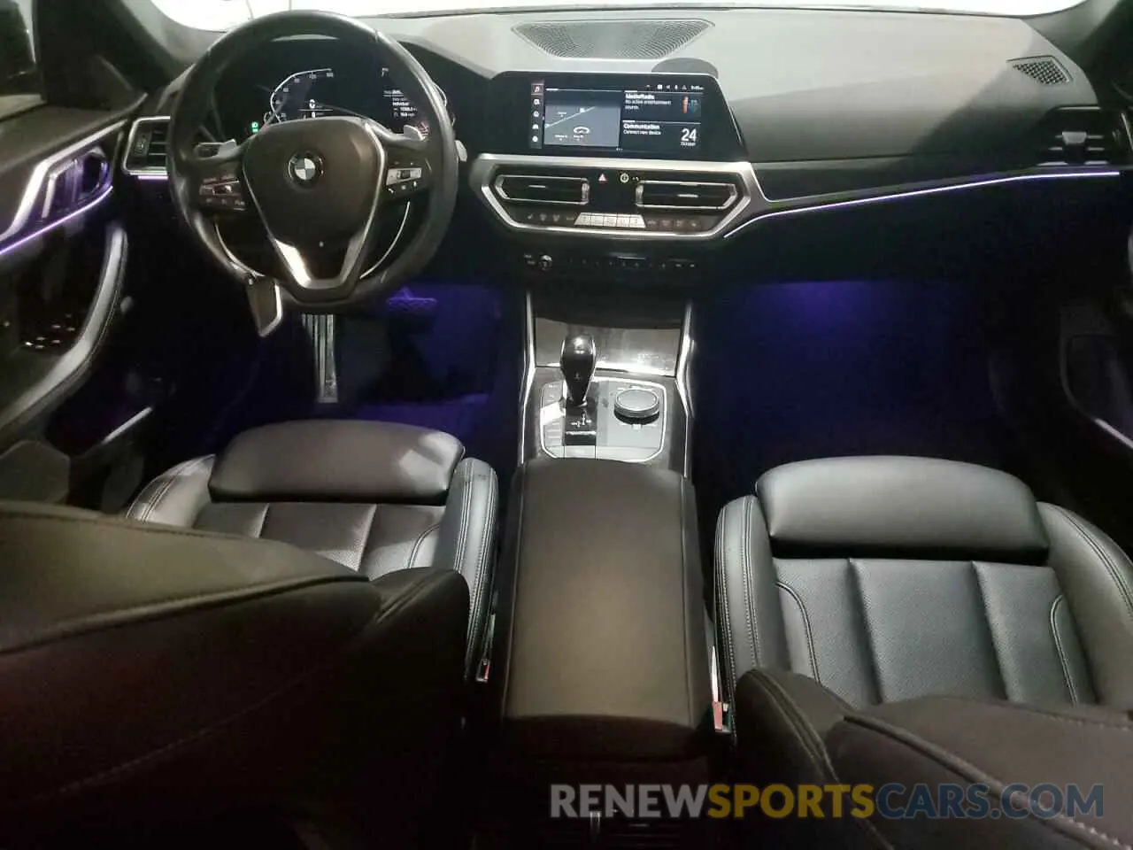 8 fotografías del automóvil dañado WBA63AV08NFM16380 BMW 4 SERIES 2022