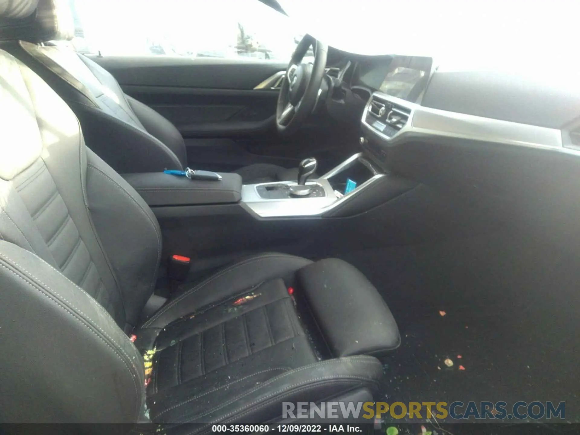 5 fotografías del automóvil dañado WBA73AP02NCK63692 BMW 4 SERIES 2022
