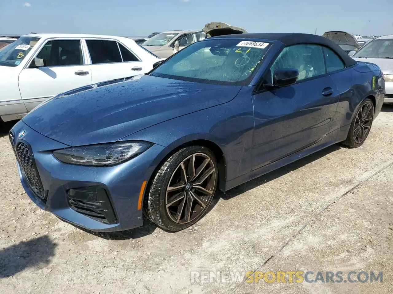 1 fotografías del automóvil dañado WBA23AT01PCL43892 BMW 4 SERIES 2023