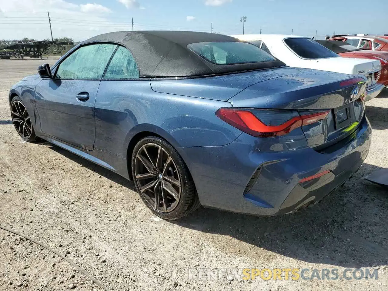 2 fotografías del automóvil dañado WBA23AT01PCL43892 BMW 4 SERIES 2023