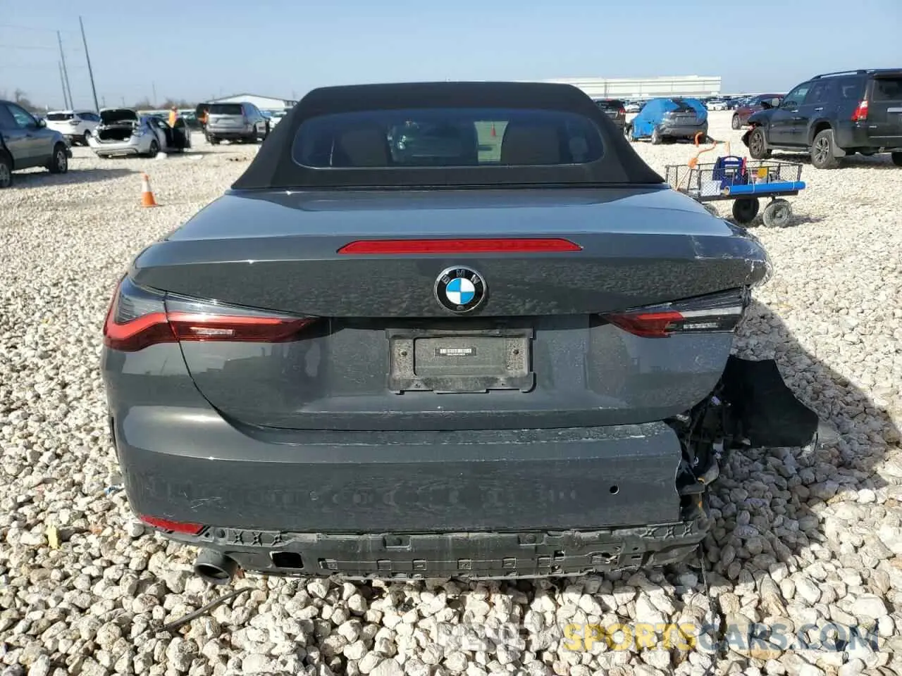 6 fotografías del automóvil dañado WBA23AT03PCL45532 BMW 4 SERIES 2023