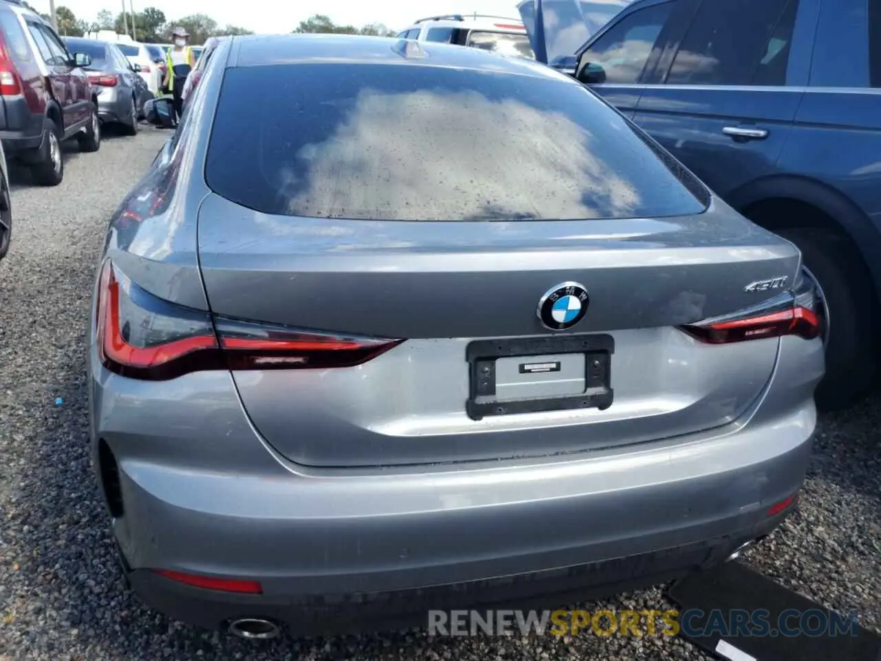 6 fotografías del automóvil dañado WBA63AV03PFN78162 BMW 4 SERIES 2023