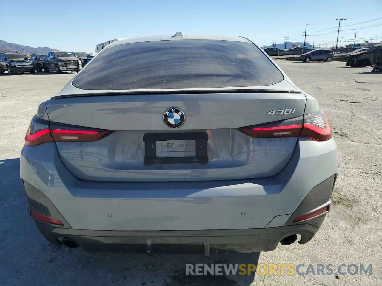 6 fotografías del automóvil dañado WBA63AV07PFP23963 BMW 4 SERIES 2023