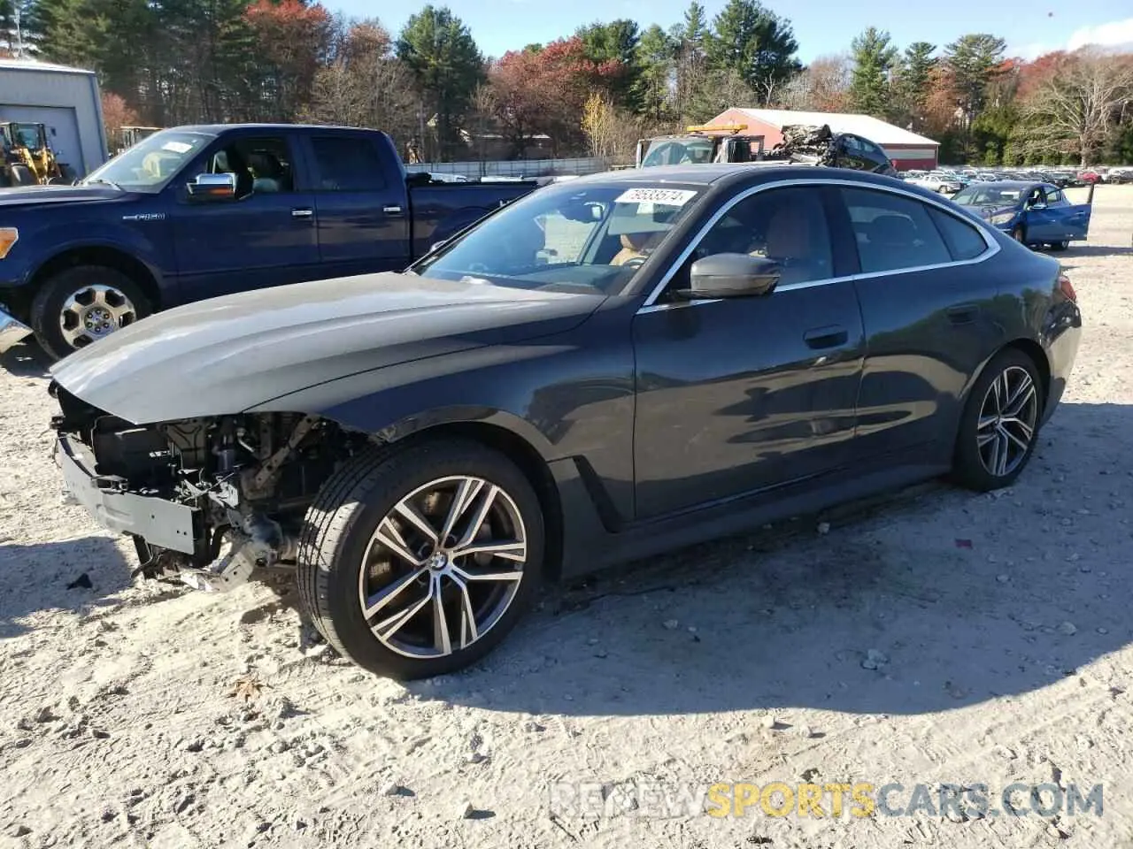 1 fotografías del automóvil dañado WBA73AV02PFN09774 BMW 4 SERIES 2023