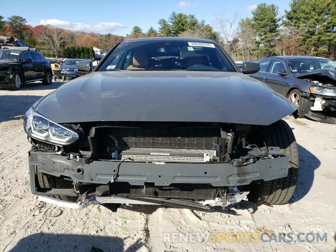 5 fotografías del automóvil dañado WBA73AV02PFN09774 BMW 4 SERIES 2023