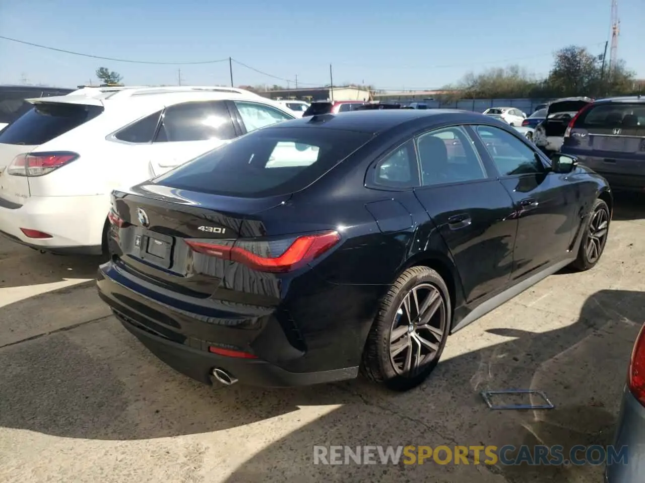 4 fotografías del automóvil dañado WBA73AV06PFN03976 BMW 4 SERIES 2023