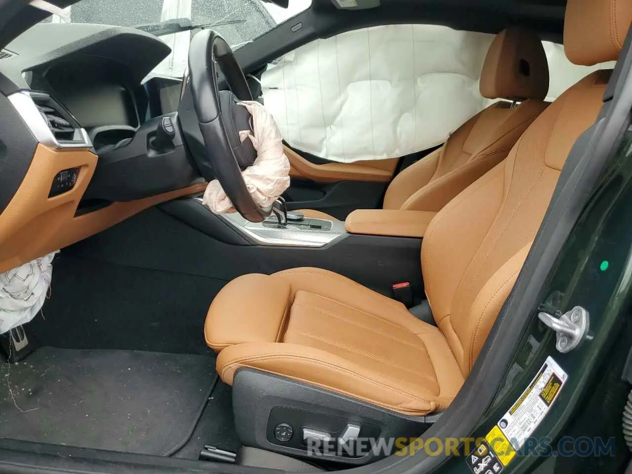7 fotografías del automóvil dañado WBA73AV06PFP16975 BMW 4 SERIES 2023