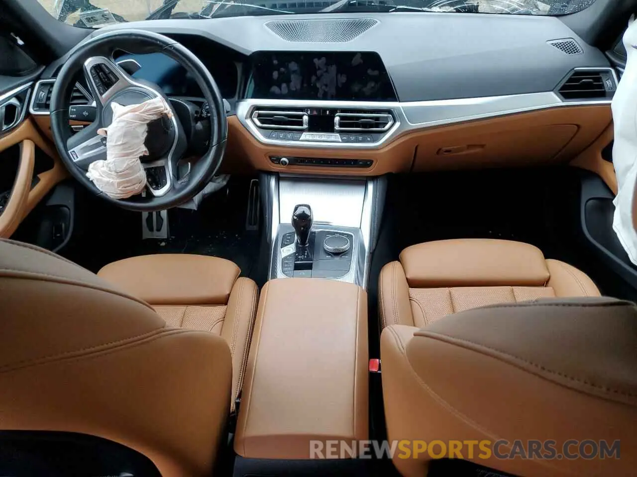8 fotografías del automóvil dañado WBA73AV06PFP16975 BMW 4 SERIES 2023