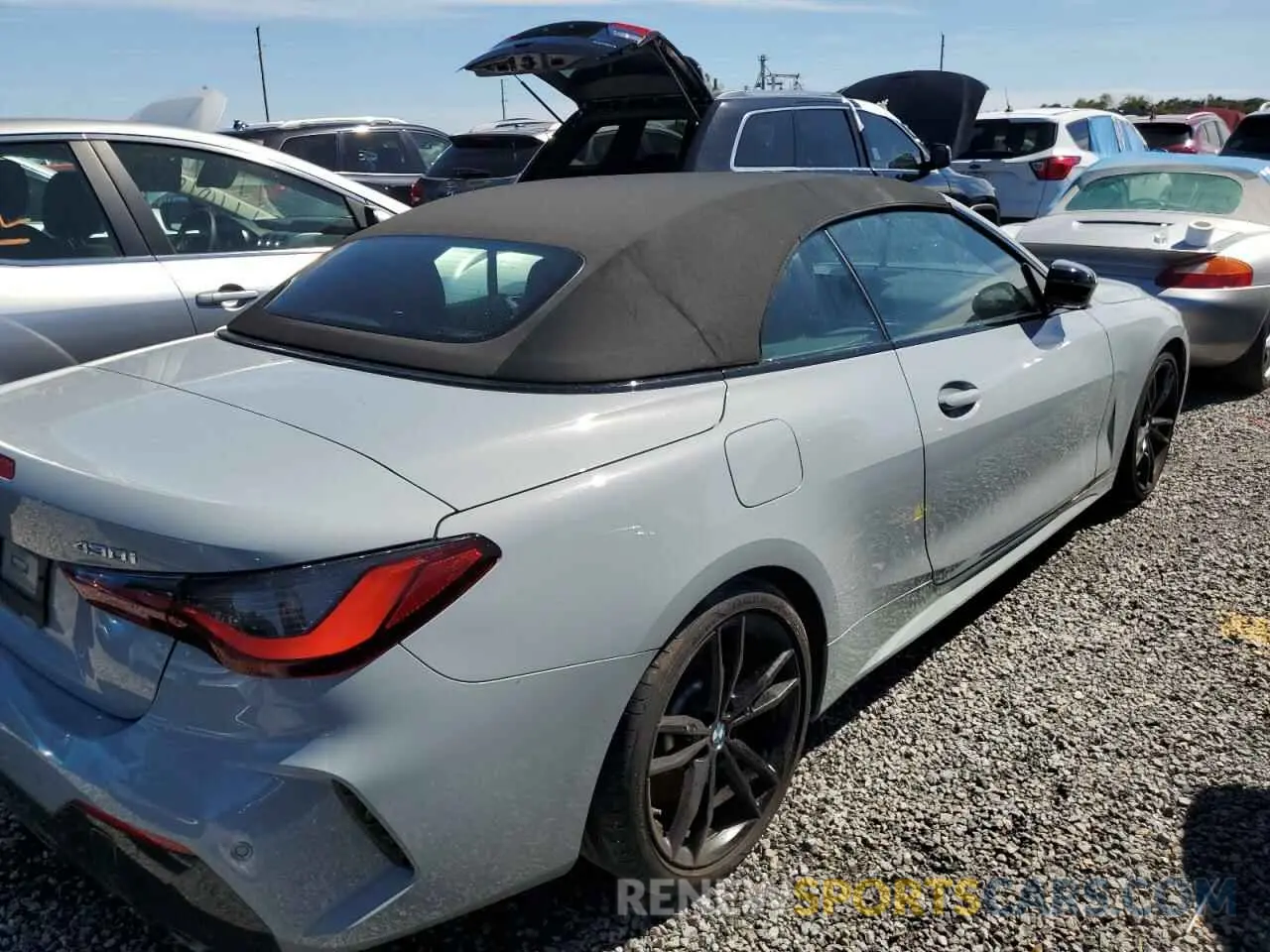 3 fotografías del automóvil dañado WBA23AT01RCN22016 BMW 4 SERIES 2024