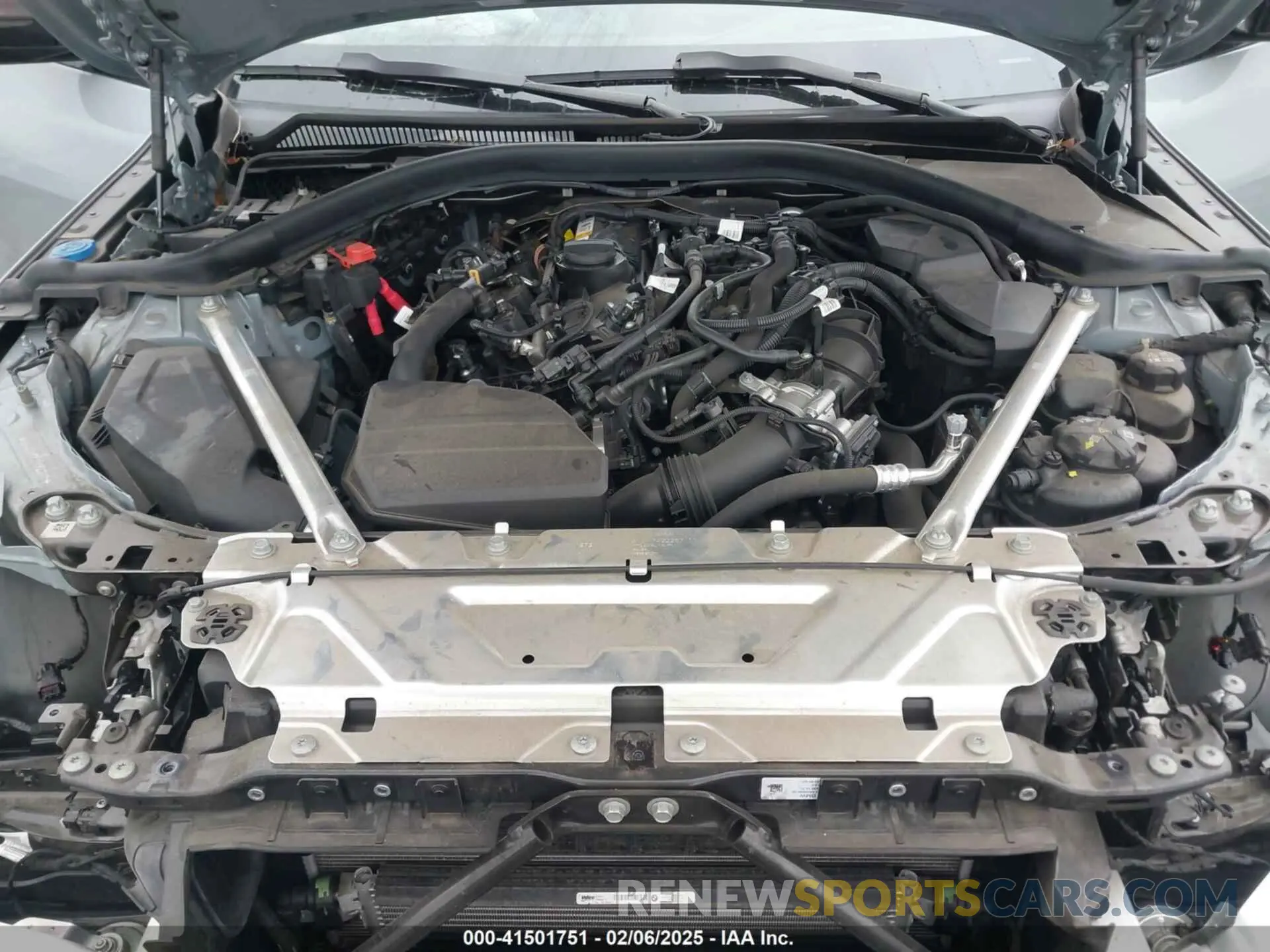 10 fotografías del automóvil dañado WBA23AT03RCP22962 BMW 4 SERIES 2024