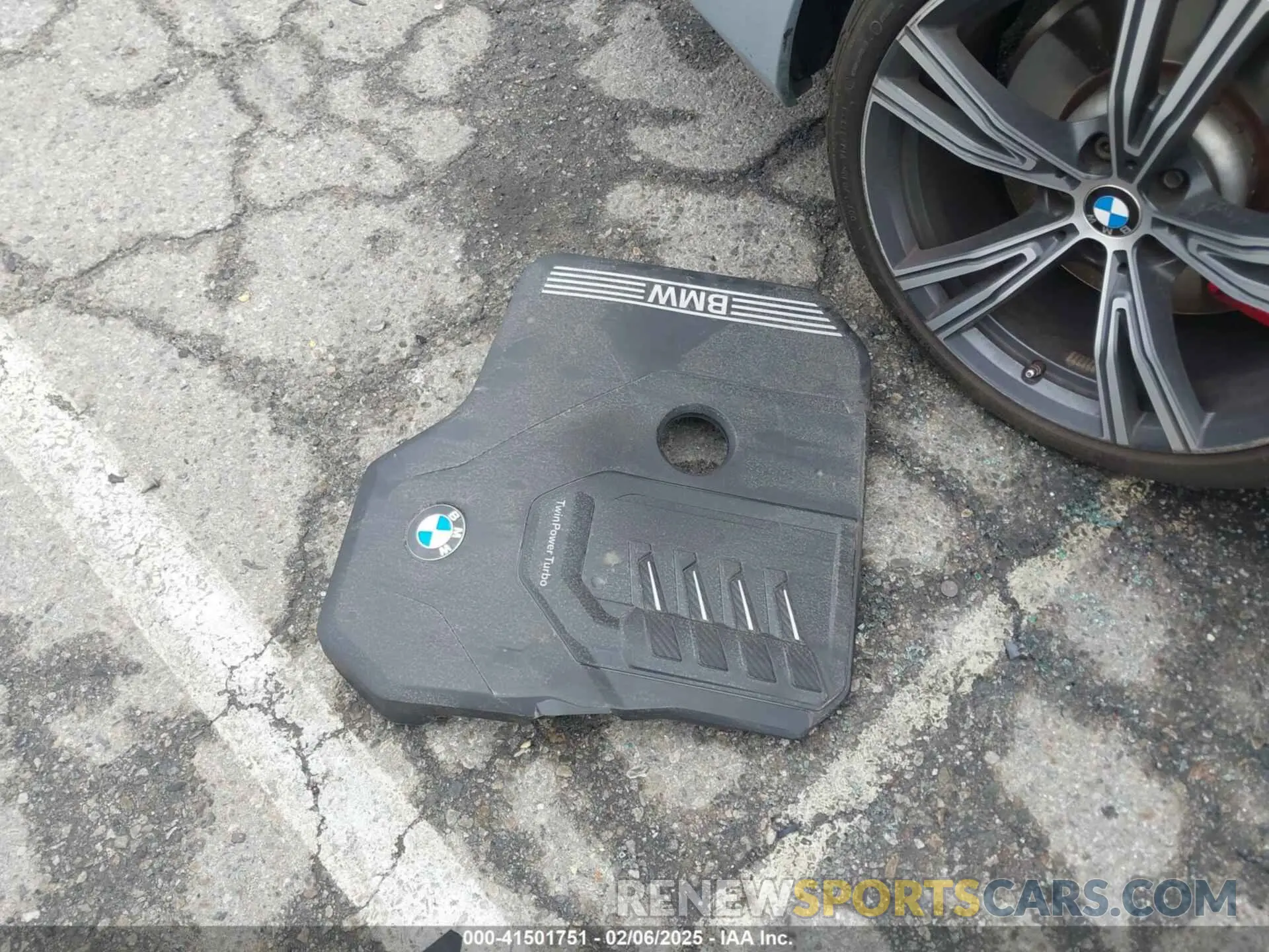 12 fotografías del automóvil dañado WBA23AT03RCP22962 BMW 4 SERIES 2024