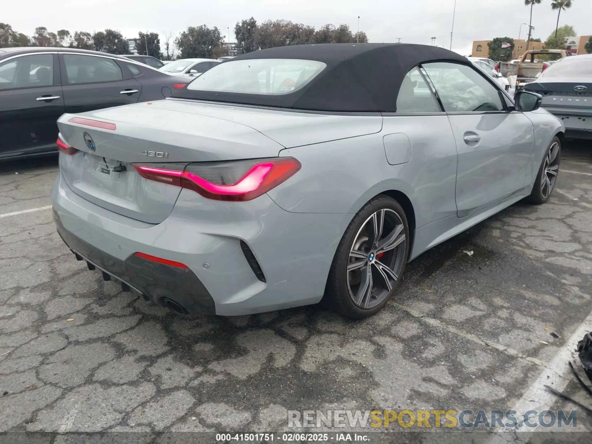 4 fotografías del automóvil dañado WBA23AT03RCP22962 BMW 4 SERIES 2024