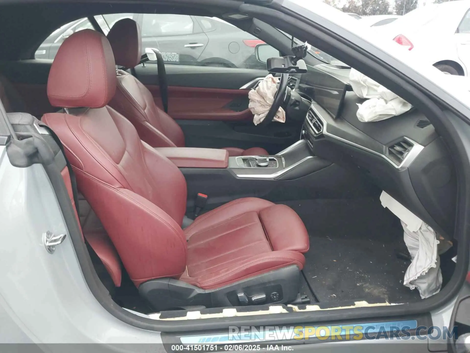 5 fotografías del automóvil dañado WBA23AT03RCP22962 BMW 4 SERIES 2024