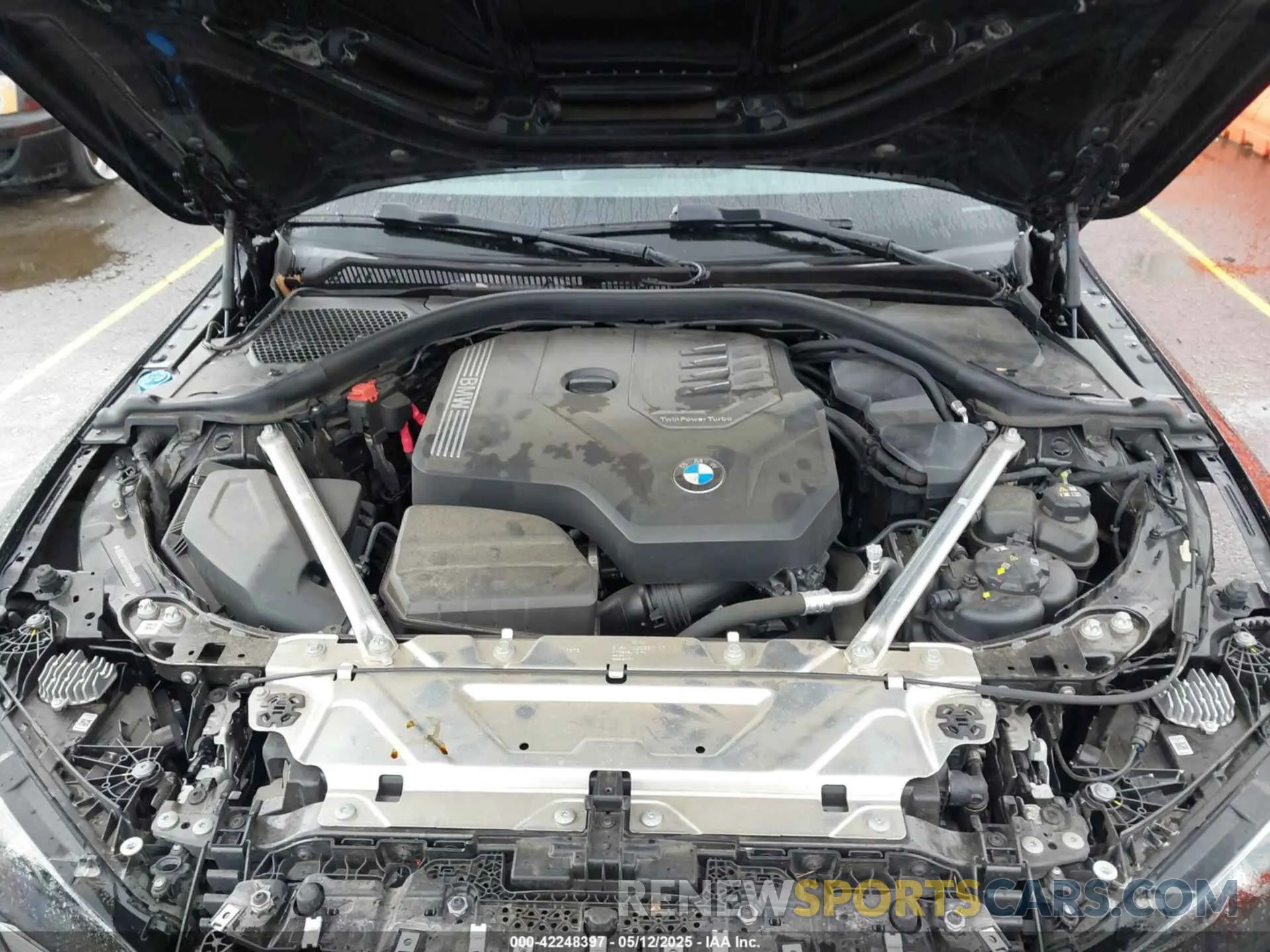 10 fotografías del automóvil dañado WBA23AT07RCP48366 BMW 4 SERIES 2024