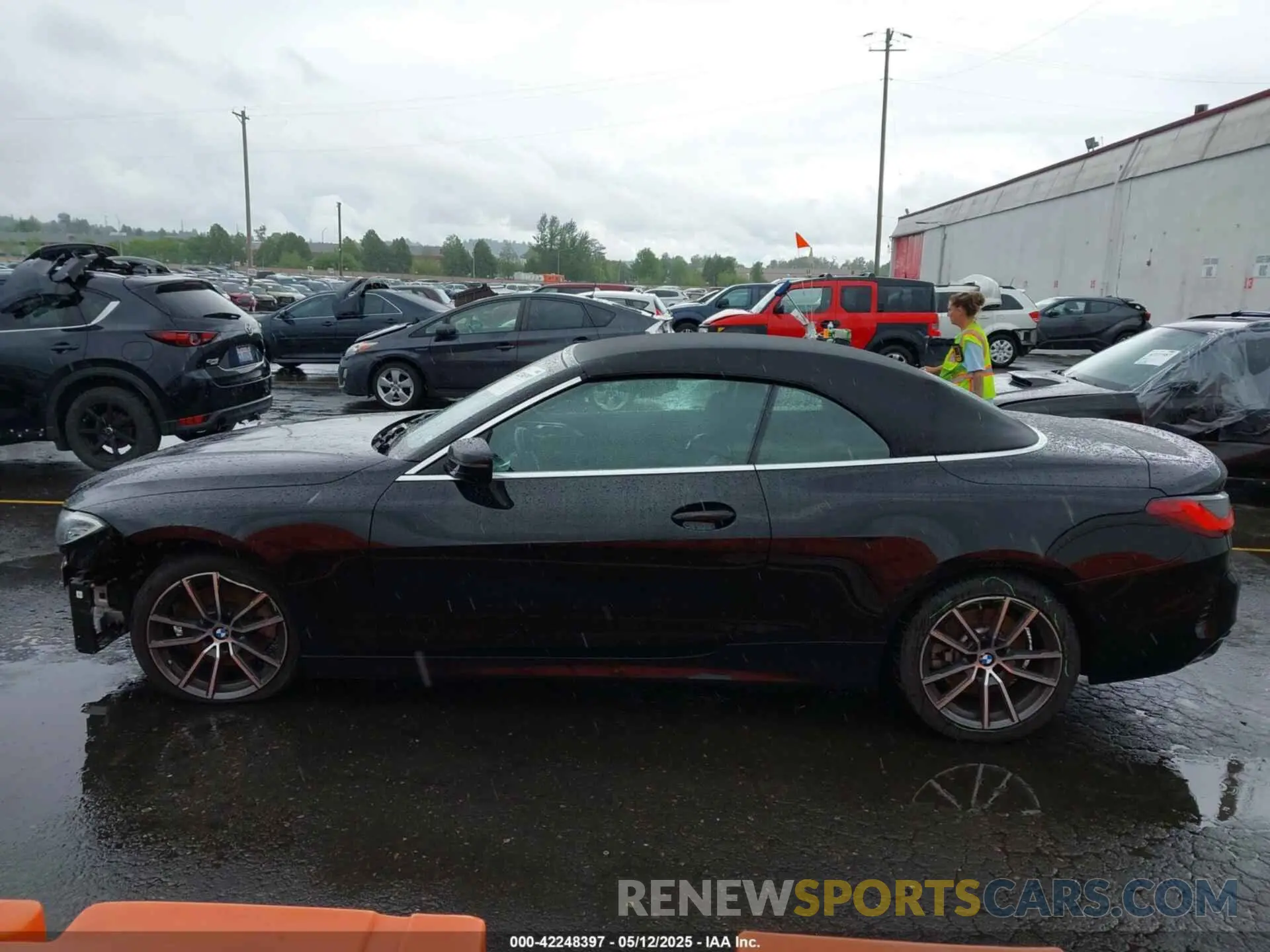 14 fotografías del automóvil dañado WBA23AT07RCP48366 BMW 4 SERIES 2024