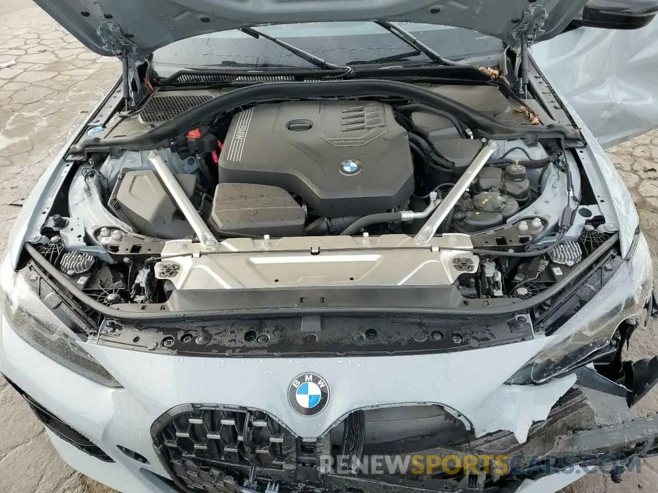 11 fotografías del automóvil dañado WBA23AT09RCP14882 BMW 4 SERIES 2024