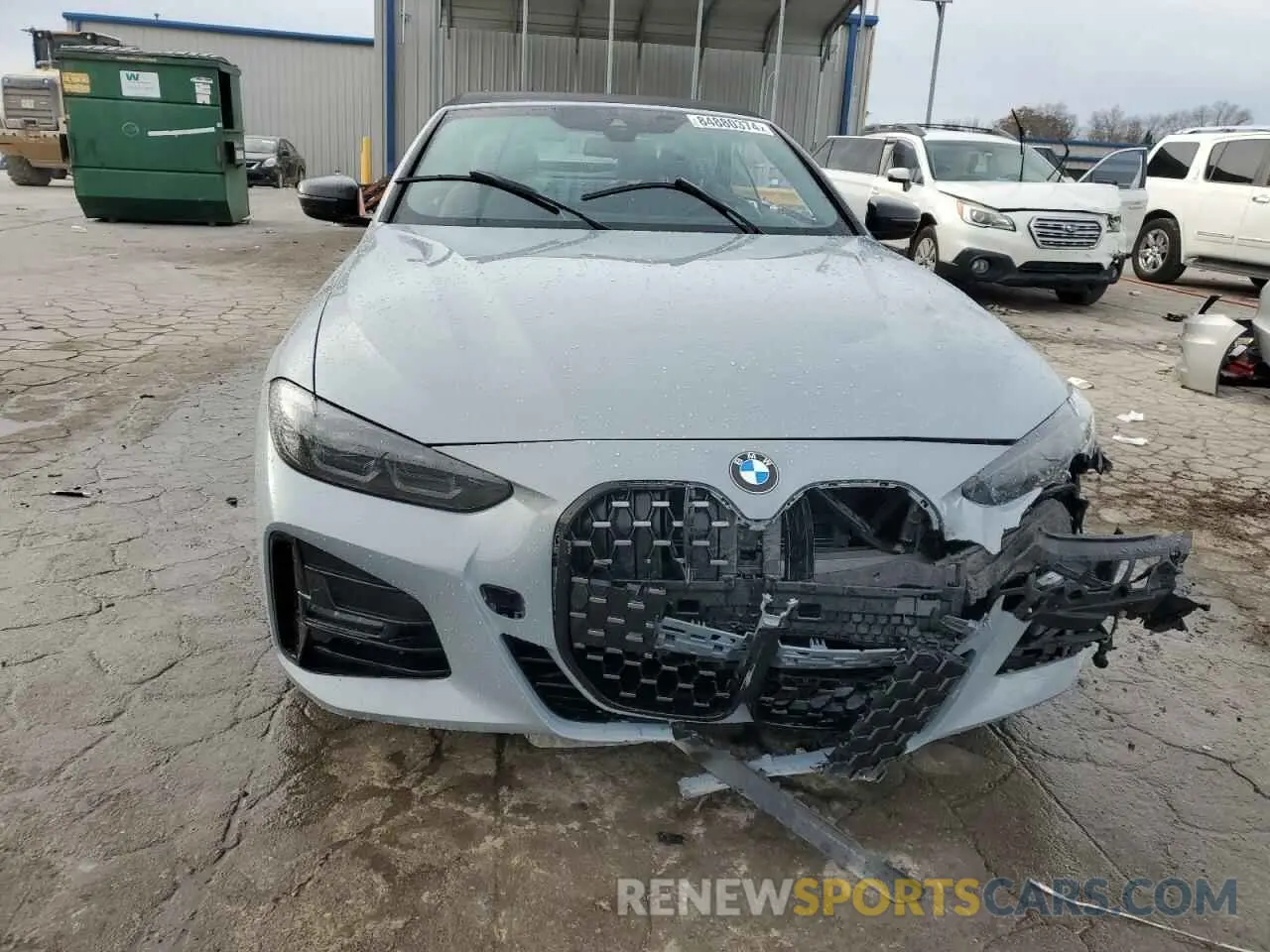 5 fotografías del automóvil dañado WBA23AT09RCP14882 BMW 4 SERIES 2024
