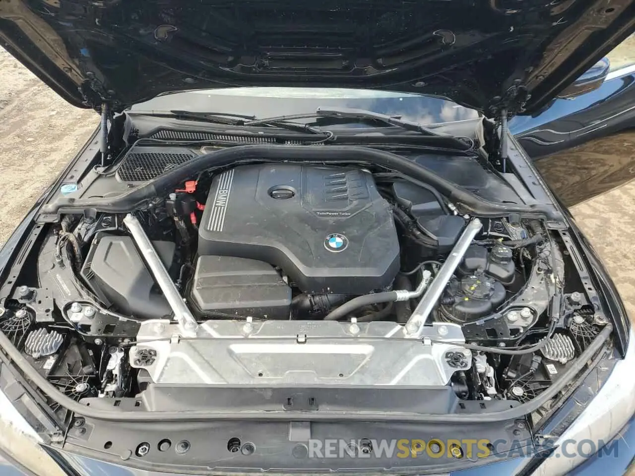 11 fotografías del automóvil dañado WBA43AT02RCN28707 BMW 4 SERIES 2024