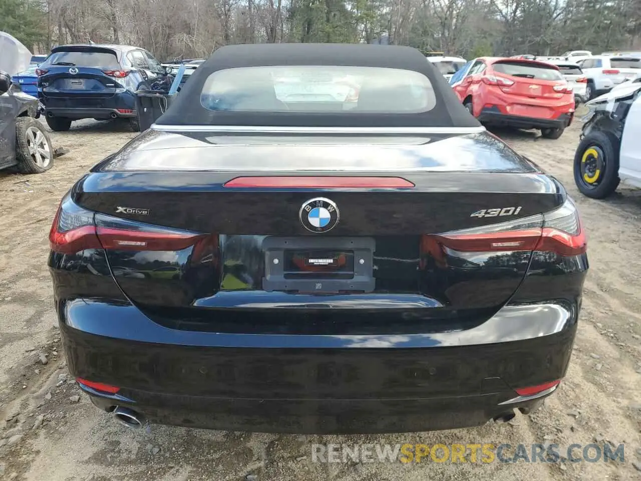 6 fotografías del automóvil dañado WBA43AT02RCN28707 BMW 4 SERIES 2024
