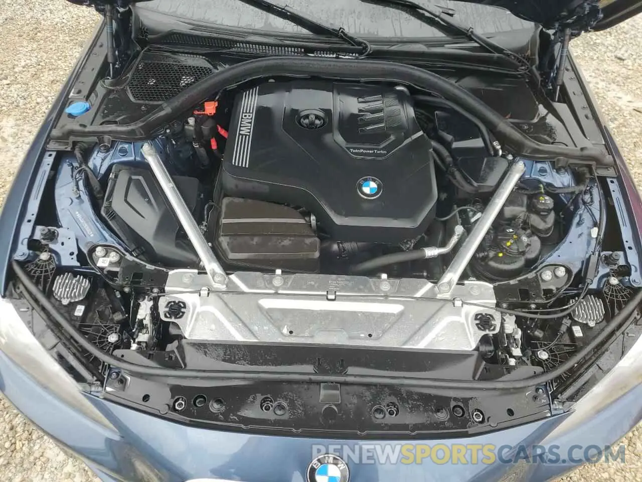 11 fotografías del automóvil dañado WBA43AT07RCR00526 BMW 4 SERIES 2024