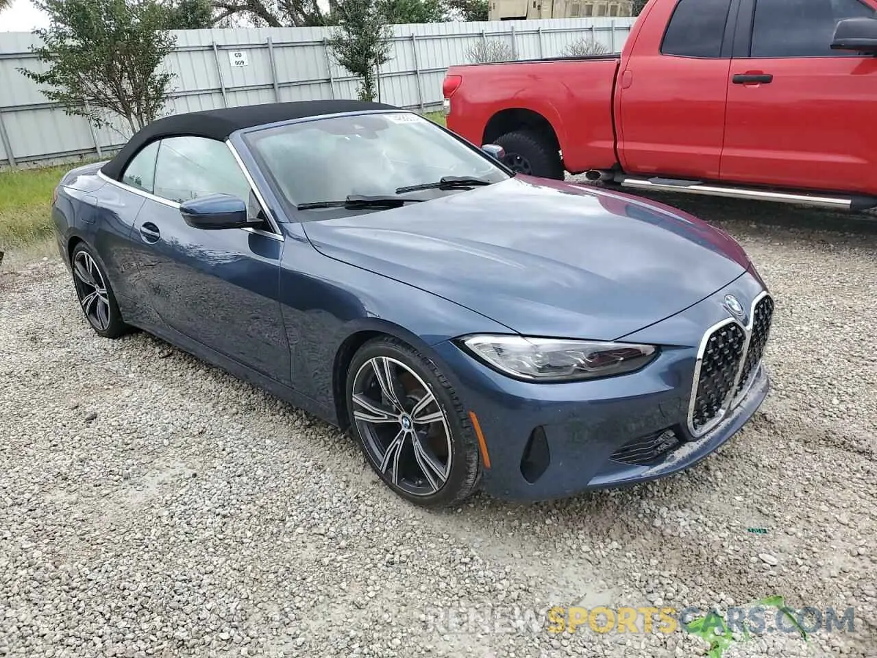 4 fotografías del automóvil dañado WBA43AT07RCR00526 BMW 4 SERIES 2024