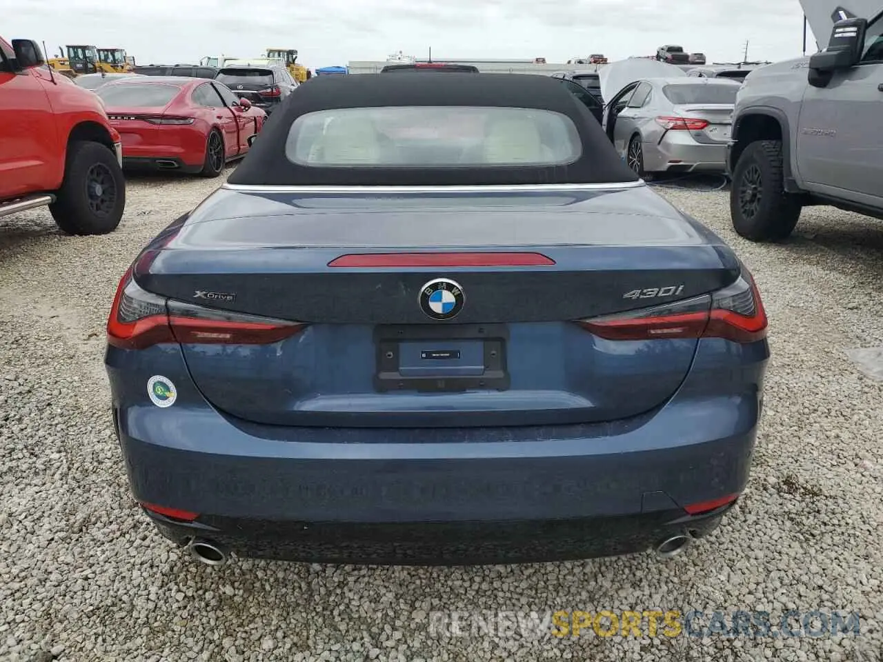 6 fotografías del automóvil dañado WBA43AT07RCR00526 BMW 4 SERIES 2024
