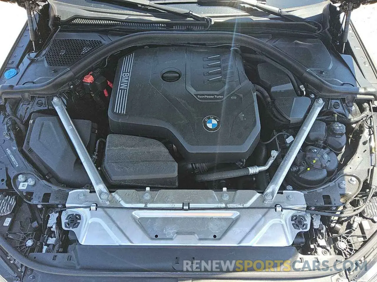 11 fotografías del automóvil dañado WBA53AP03RCR77277 BMW 4 SERIES 2024