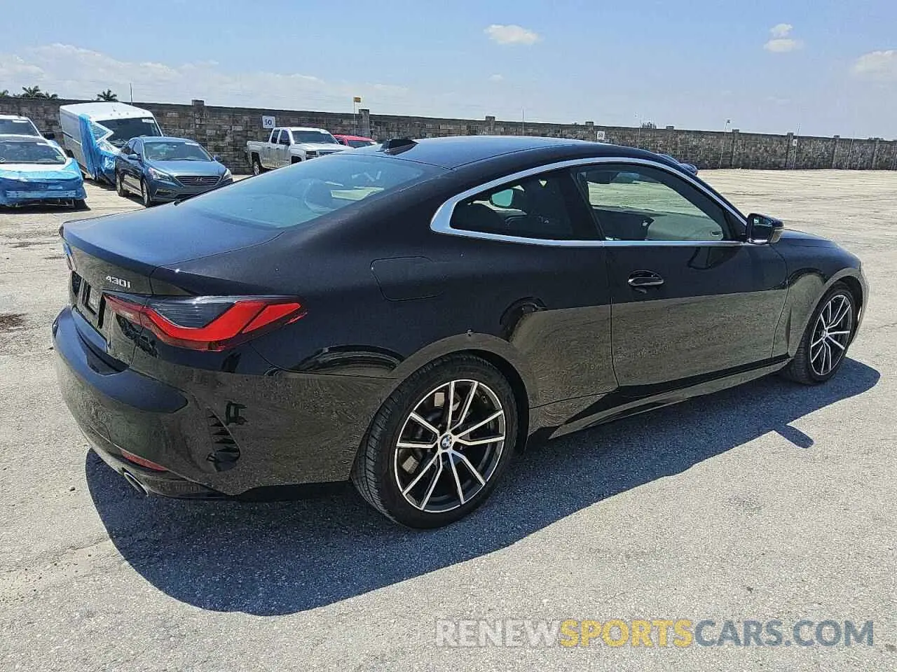 3 fotografías del automóvil dañado WBA53AP03RCR77277 BMW 4 SERIES 2024