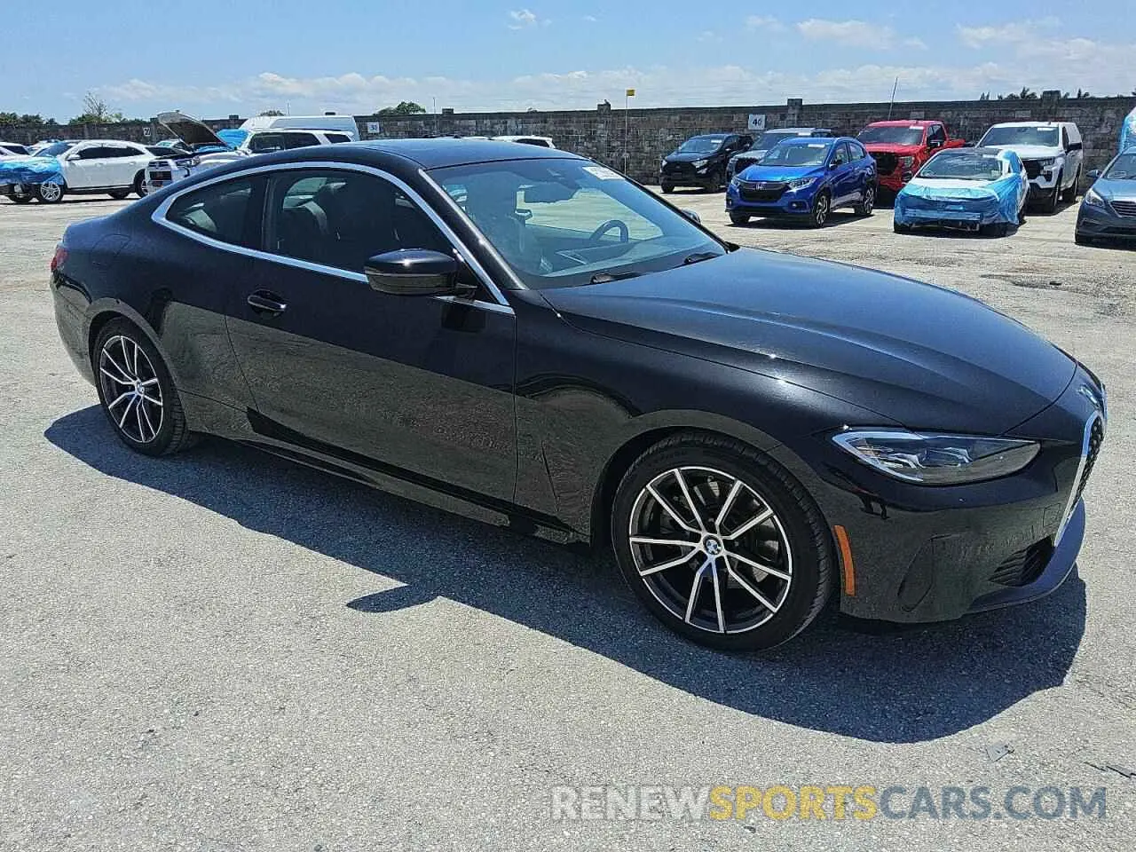 4 fotografías del automóvil dañado WBA53AP03RCR77277 BMW 4 SERIES 2024