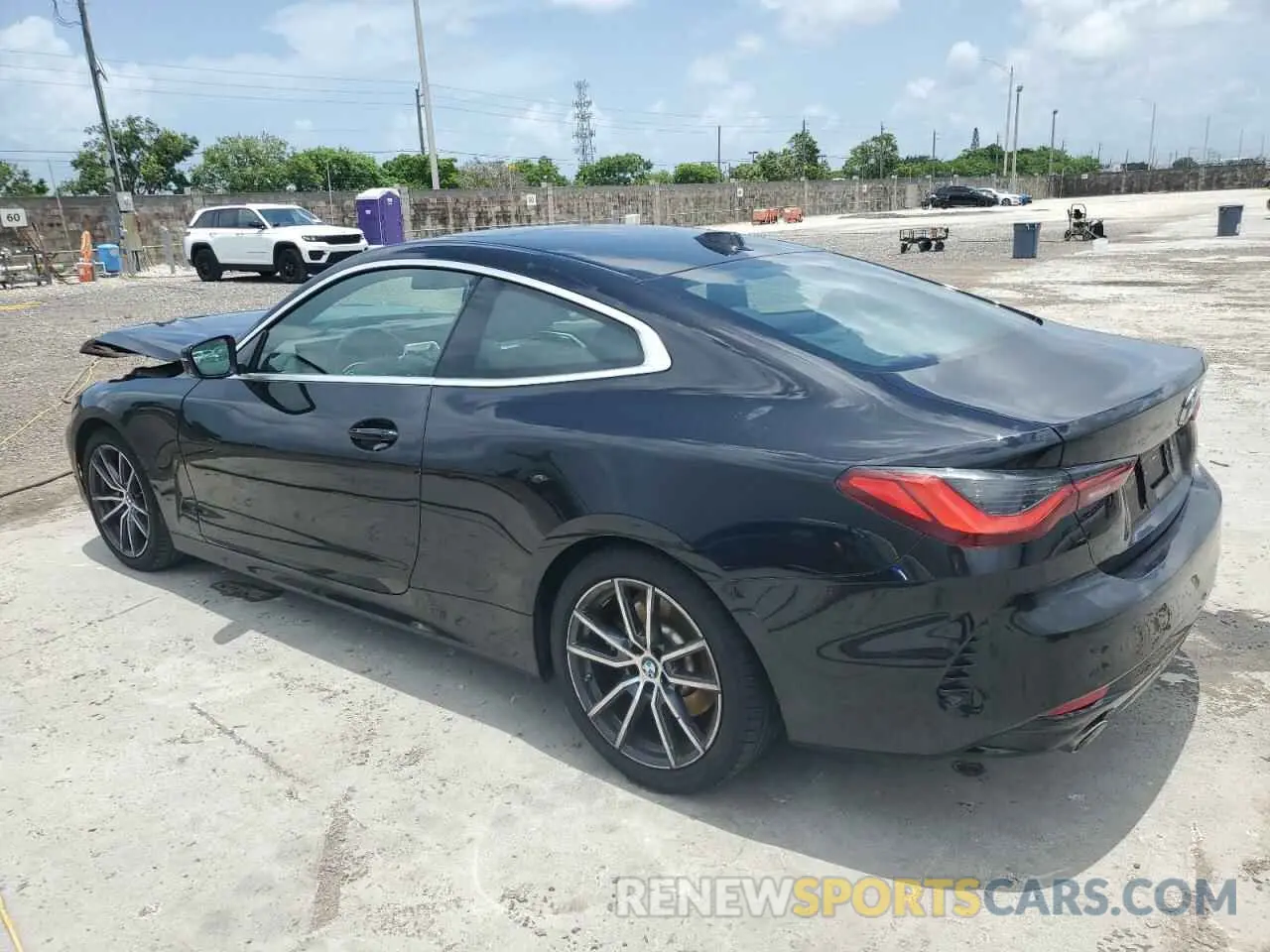 2 fotografías del automóvil dañado WBA53AP07RCR70929 BMW 4 SERIES 2024