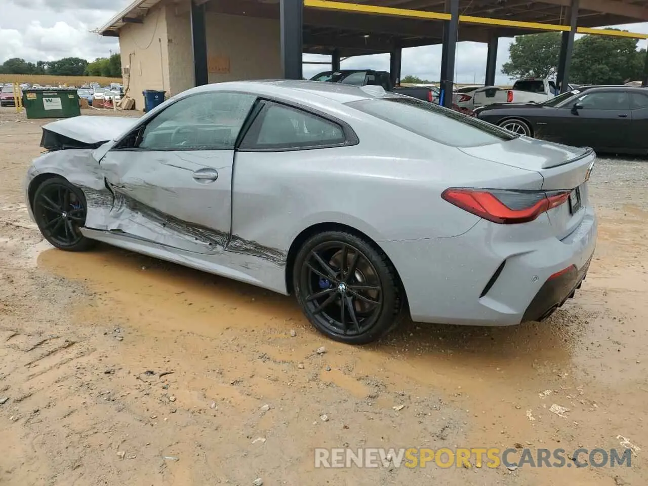2 fotografías del automóvil dañado WBA53AP08RCN29407 BMW 4 SERIES 2024